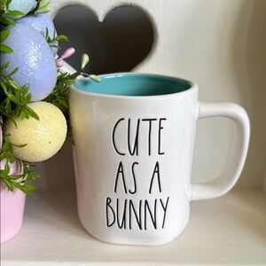 Rae Dunn CUTE AS A BUNNY Mug